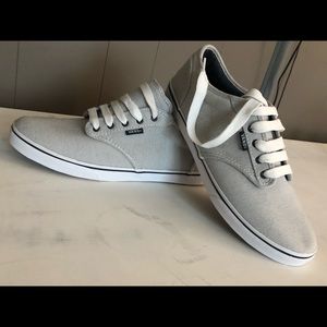 Light gray Vans